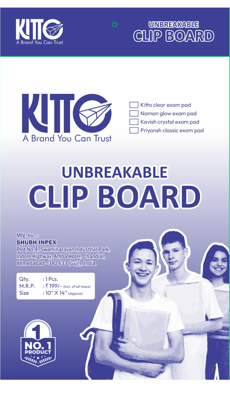 KITTO Unbreakable Clipboard